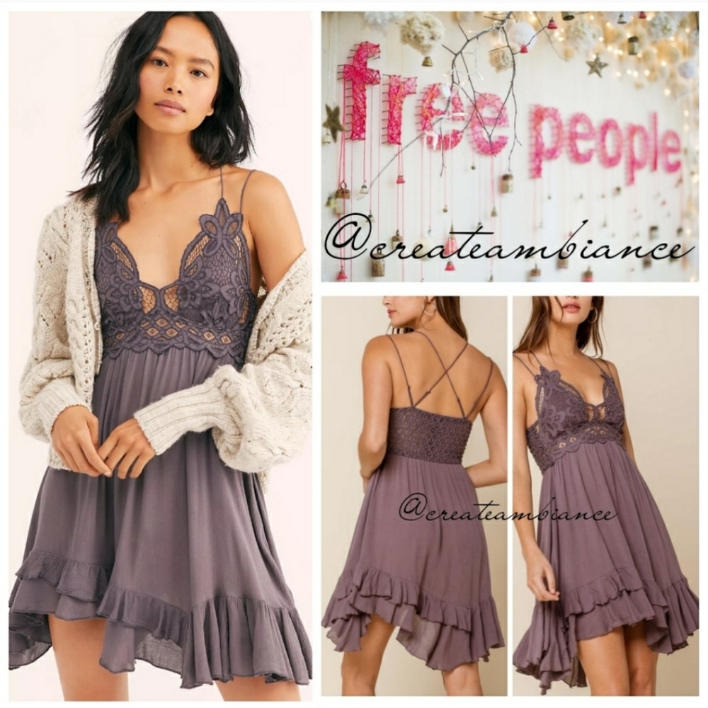 🔥SMALL🔥Free People Adella Slip Dress